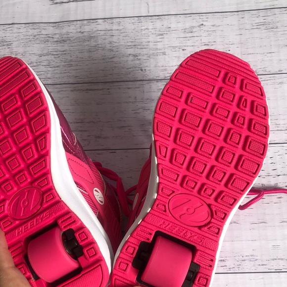 🌿 HEELYS 🌿 girls roller sneaker shoes size 12 like new condition - Picture 8 of 9